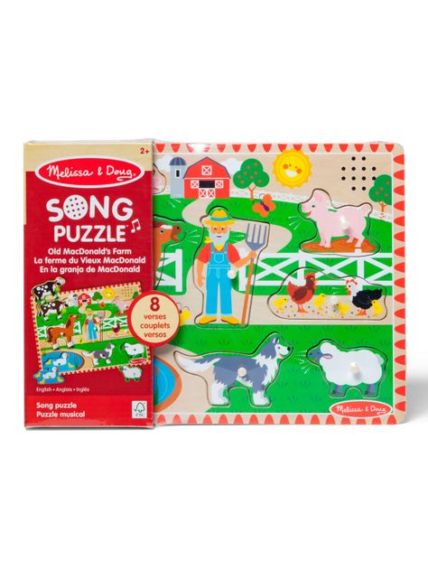 Puzzle Encaje de Madera La Granja con Sonido-0