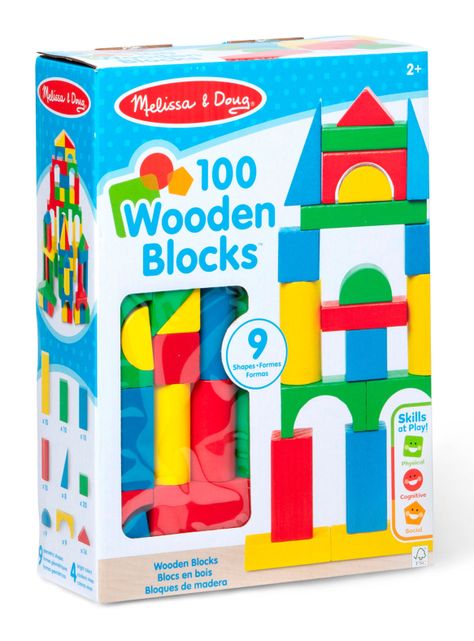 Set 100 Bloques de Madera-0