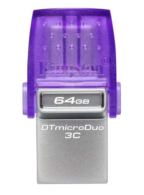 Pendrive 64GB Microduo USB-A + USB-C-3