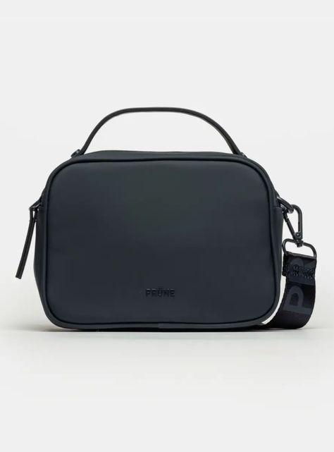 Mini Bag Rubber Efecto Rubber Matte Azul-0