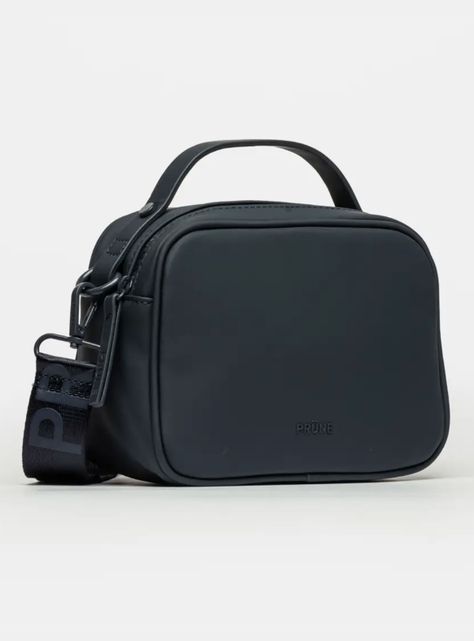 Mini Bag Rubber Efecto Rubber Matte Azul-1