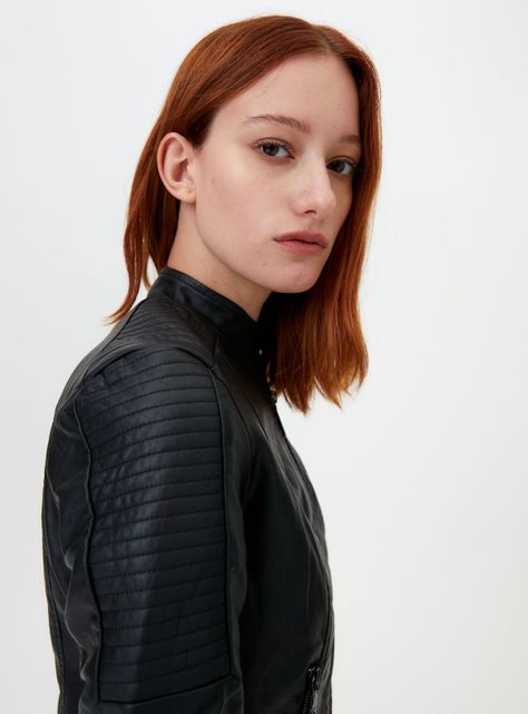 Chaqueta Visby Efecto Cuero-2