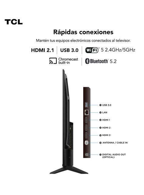 QLED Smart TV 85" 4K UHD 85T6C-9