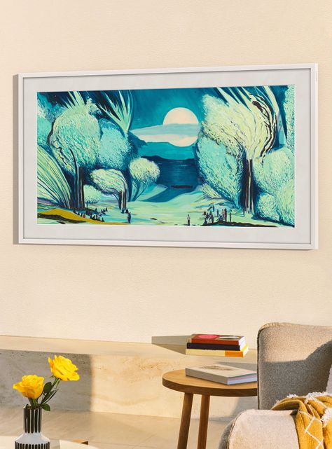 QLED Smart TV 55" The Frame 4K Art Mode Vision AI LS03F + Marco 2025-4