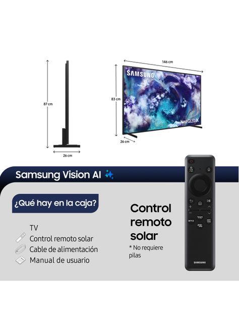 Neo QLED Smart TV 65" 8K Vision AI QN900F 2025-1