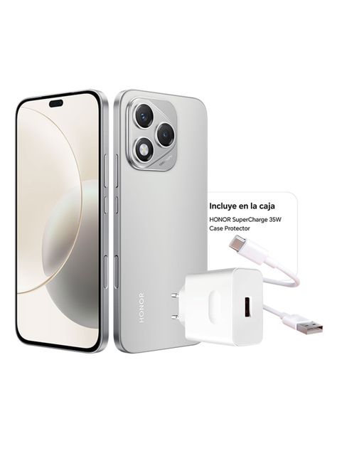 Smartphone Honor 400 Lite 5G 256GB 6.7" Gris Liberado-1