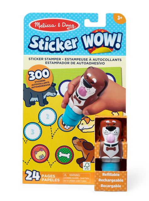 Estampador Wow con 300 Stickers Perro-0