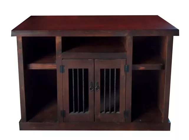 Rack TV 50" Calafquén Rústico 40 x 120 x 72 cm-0