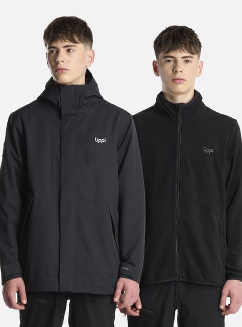 Chaqueta Lake Fusion 3 B-Dry Hoody Jacket Niño-3