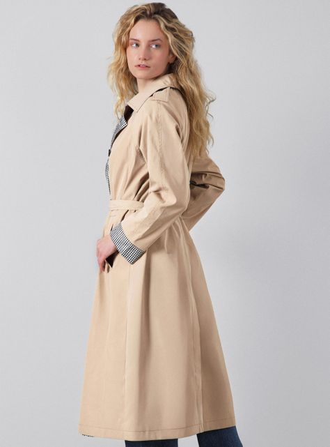 Abrigo Trench Vichy-3