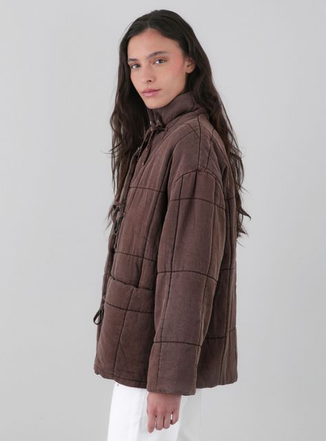 Chaqueta Acolchada Cintas-2