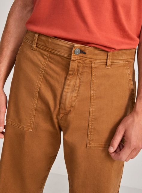 Chino Lavado Bolsillos Utility-2