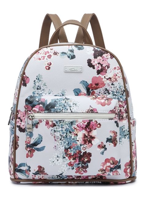 Mochila Hilaria Estampado Floral-0