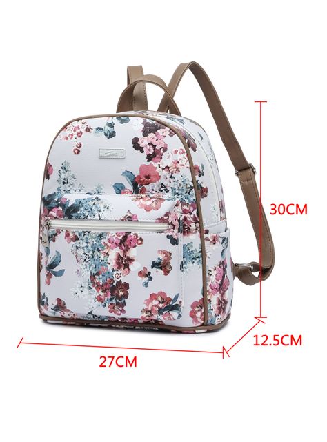 Mochila Hilaria Estampado Floral-1
