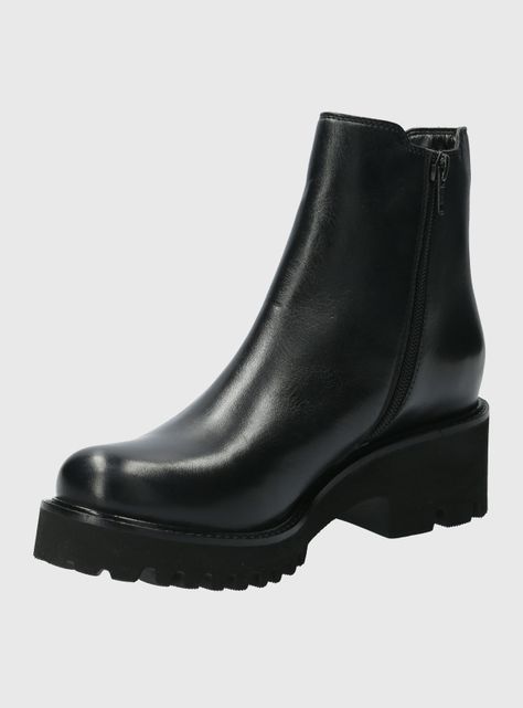 Botín Cuero Cassia Mujer-3