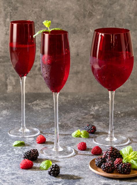 Set 6 Copas Rojas 490 ml-2