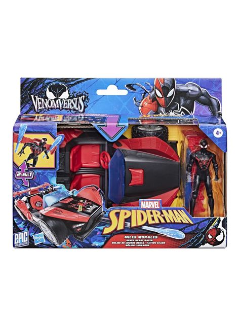 Figura de Acción VenomVersus Bólido Lanzador Miles Morales-4