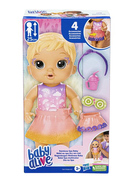 Muñeca Baby Alive Spa Multicolor-2
