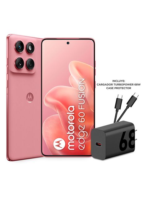 Smartphone Edge 60 Fusion 5G 256GB 6.6" Rosa Liberado-1
