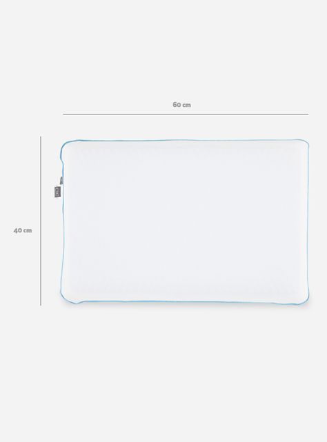 Almohada Viscoelástica Cool Gel Tech Series 60 x 40 cm-1