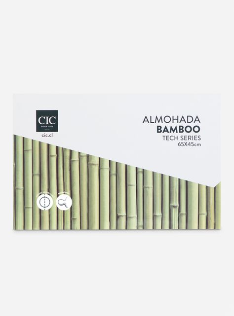 Almohada Viscoelástica Bamboo Tech Series 65 x 45 cm-3