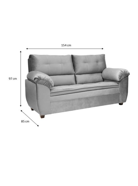 Sofa Liverpool 2 Cuerpos Felpa-1