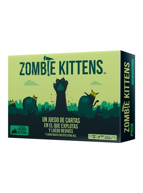 Juego de Mesa Zombie Kittens-0