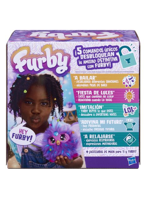 Peluche Furby Morado-3