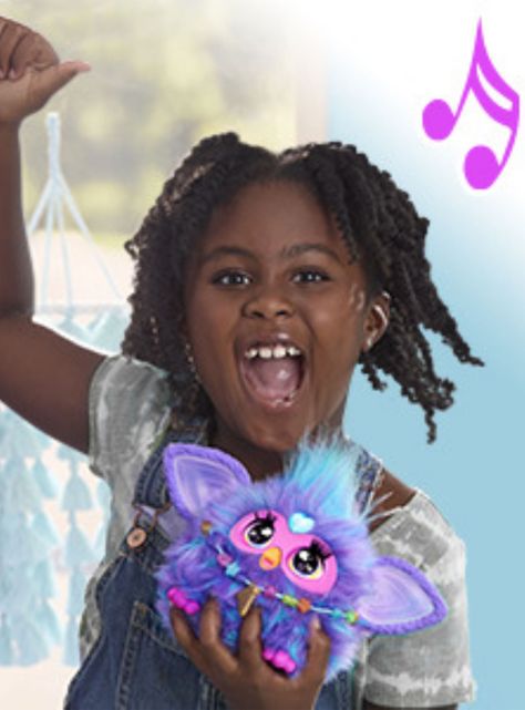 Peluche Furby Morado-11