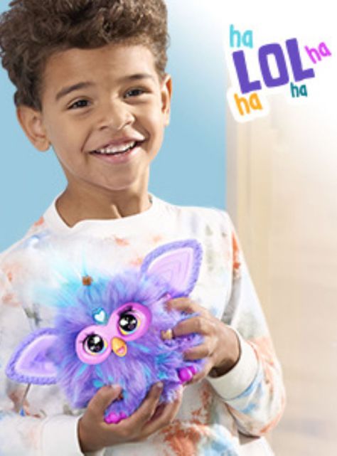 Peluche Furby Morado-8