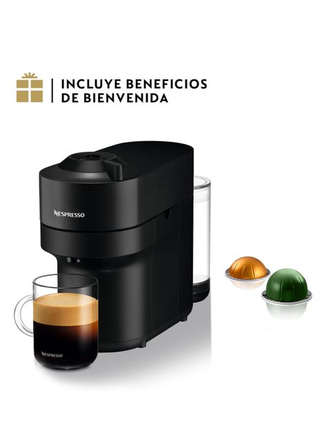Cafetera de Cápsulas Vertuo Pop Negra-0