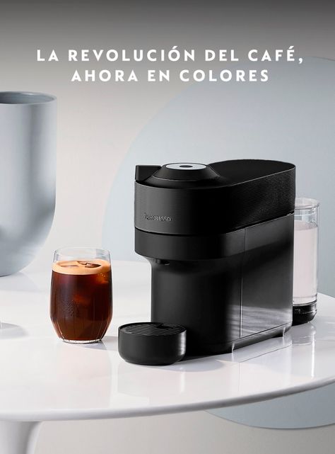 Cafetera de Cápsulas Vertuo Pop Negra-4