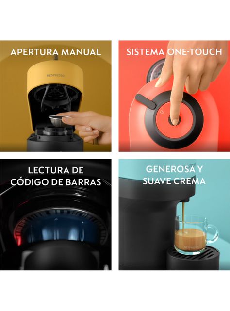 Cafetera de Cápsulas Vertuo Pop Negra-5