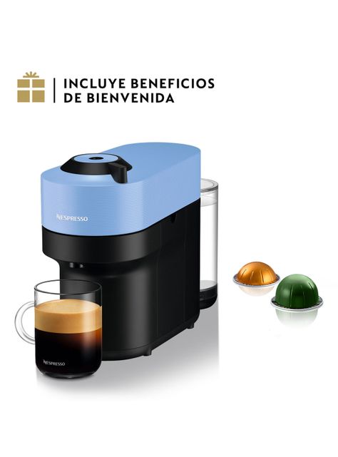 Cafetera de Cápsulas Vertuo Pop Azul-0