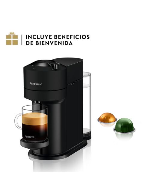 Cafetera de Cápsulas Vertuo Next Negra Mate -0