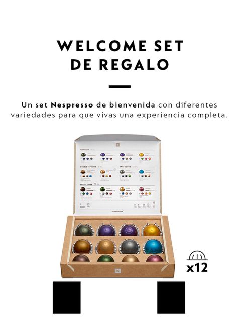 Cafetera de Cápsulas Vertuo Next Negra + Espumador de Leche Aeroccino 3-7