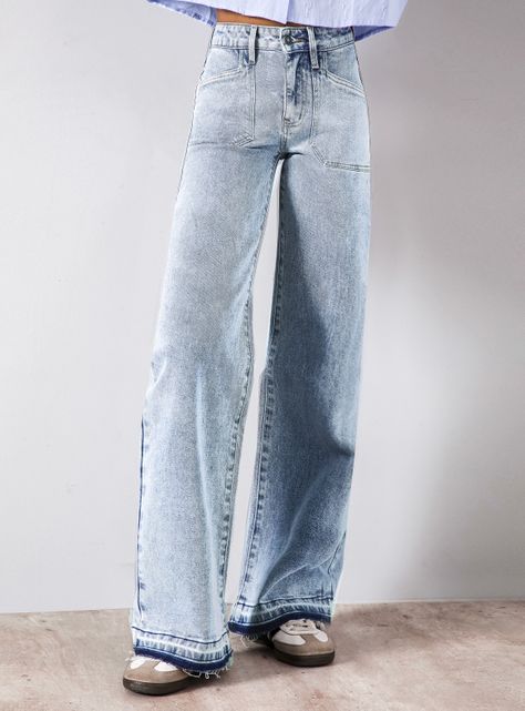 Jeans Whistler Blue Wide Leg-0