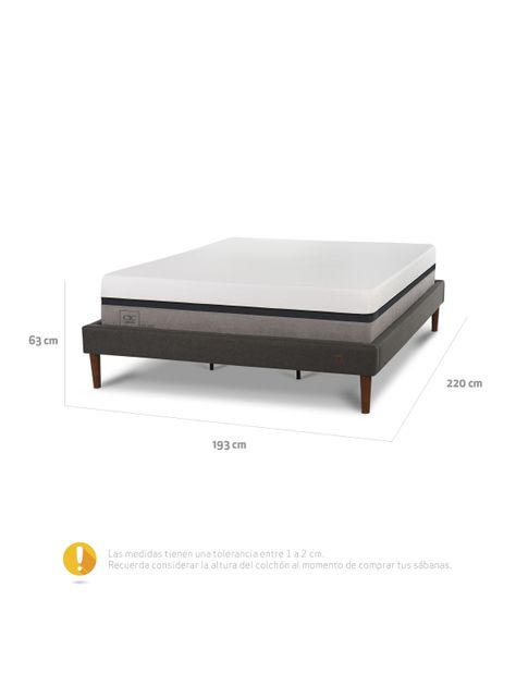 Cama Europea Curve Balance King-1
