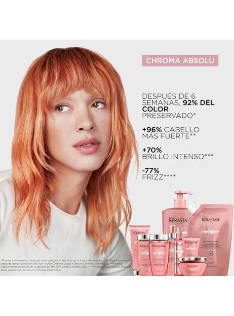 Set Cabello con Color Chroma Absolu Shampoo 500ml + Acondicionador 200ml Kérastase-4