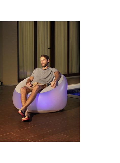 Sofá Pera Inflable Led Luxury Bestway-1