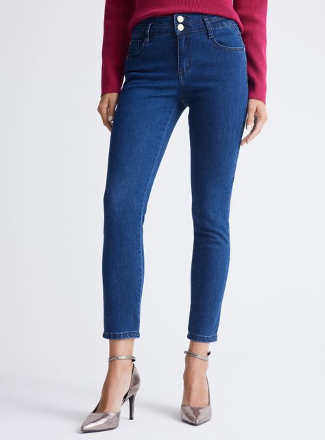 Jeans Skinny Alto 1-0