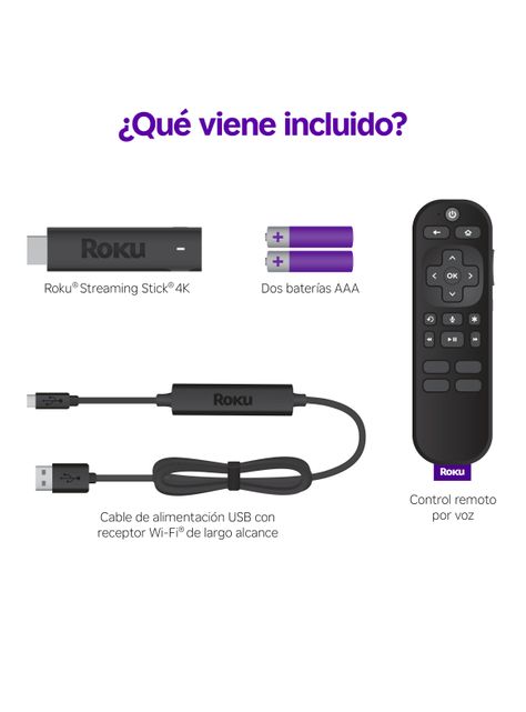 Roku Streaming Stick 4K-6