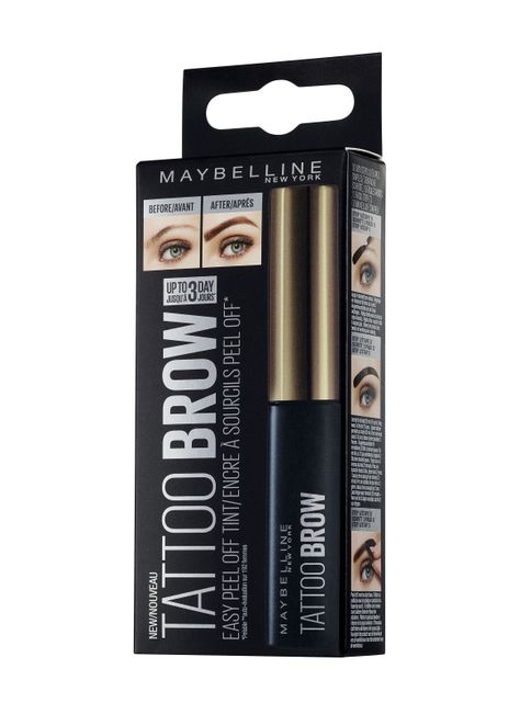 Gel Cejas Brow Tattoo Peel Off Maybelline-3