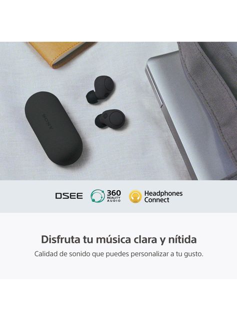 Audífonos Bluetooth Noise Cancelling WF-C700N Negro-3