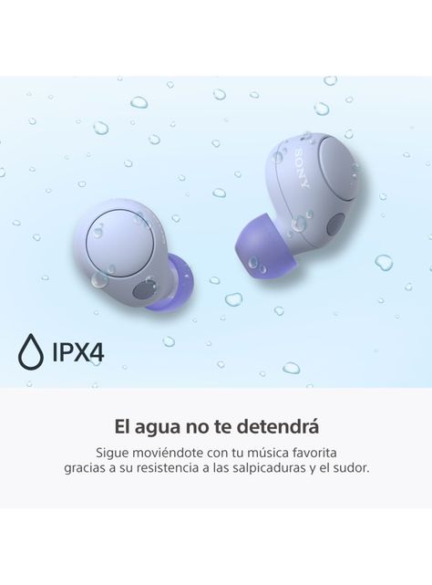 Audífonos Bluetooth Noise Cancelling WF-C700N Violeta-2