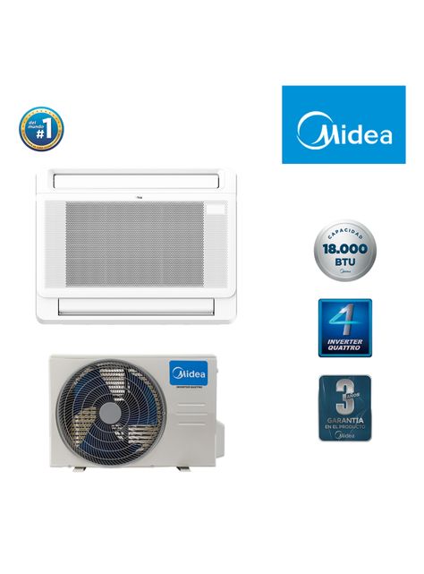 Aire Acondicionado Consola 18000 BTU Inverter Quattro WiFi Frío/Calor-2