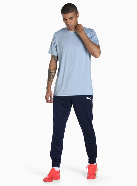 Pantalón Teamrise Poly Training Pants Azul Hombre-3