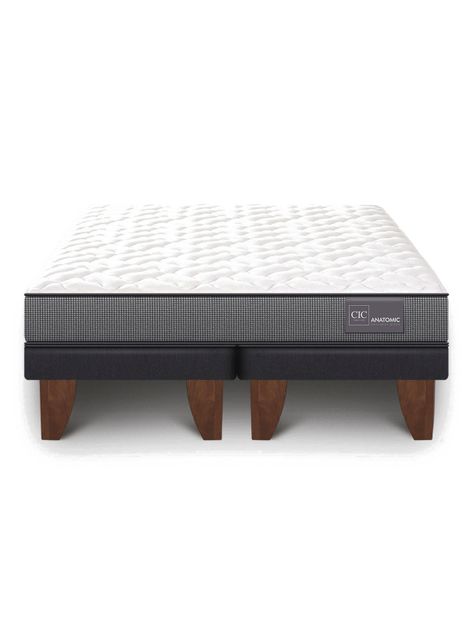 Cama Europea Anatomic 2 Plazas Base Dividida-2