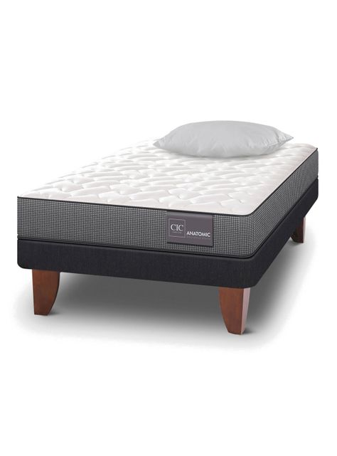 Cama Europea Anatomic 1.5 Plazas + Almohada-0