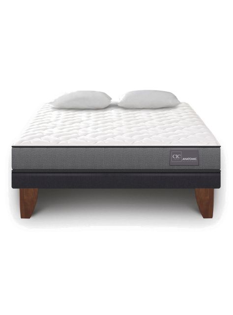 Cama Europea Anatomic 1.5 Plazas + Almohada-2
